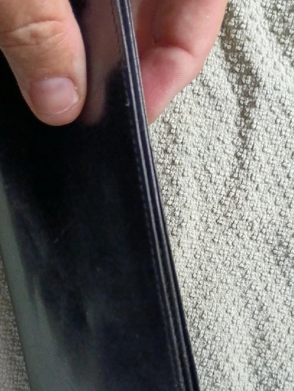 DUNHILL RETAIL450.00. Black Men's Or Womens Leather WALLET.